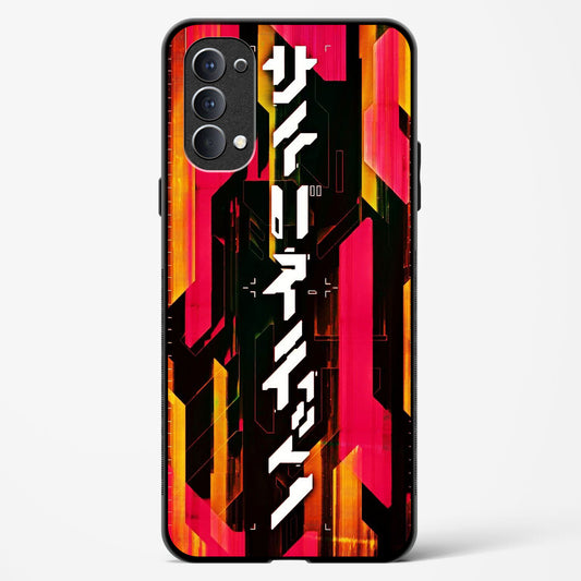 Cyber Sport - Oppo Reno 4 Glass Gripper Case