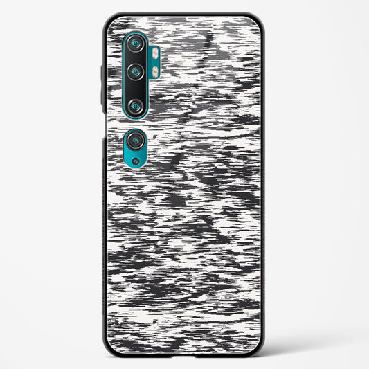 Black and White Glitch - Mi 10 Glass Gripper Case