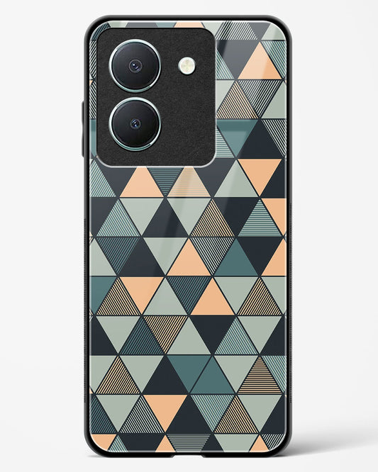 Triangle Mosaic - Vivo Y36 Glass Gripper Case