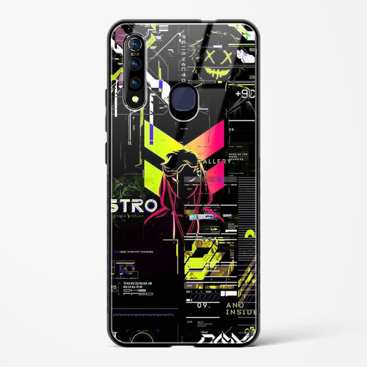 Cyber Boy Yellow - Vivo Z1 Pro Glass Gripper Case