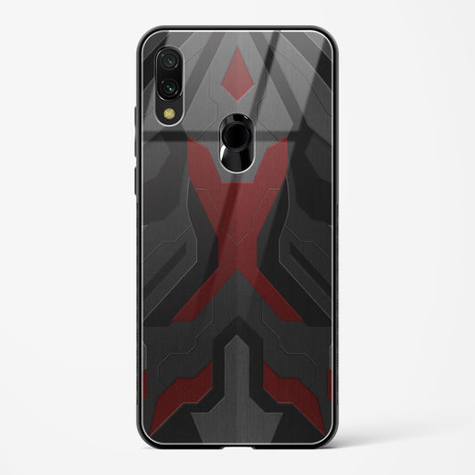 Ruby Rampage - Redmi Note 7S Glass Gripper Case