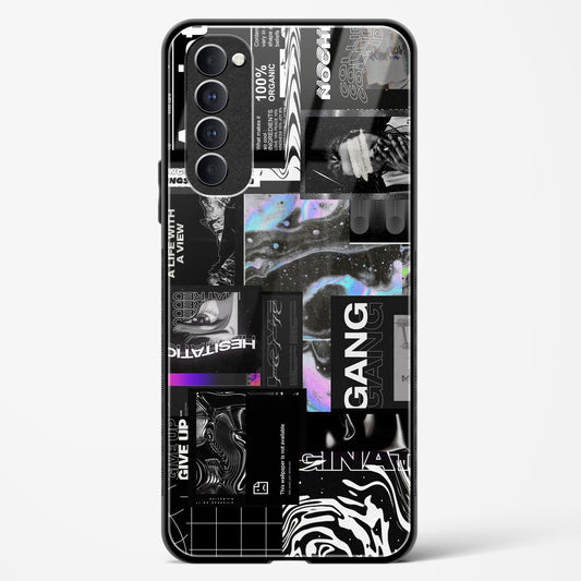 anxiety being - Oppo Reno 4 Pro Glass Gripper Case