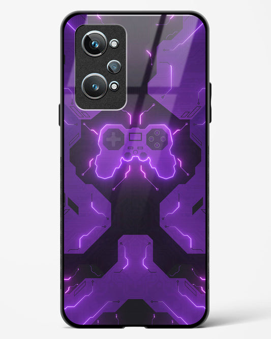 Violet Vortex - Realme GT2 Glass Gripper Case