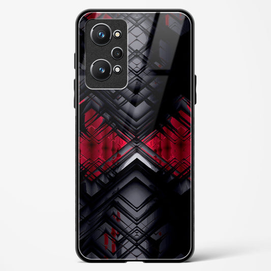 Red Eclipse - Realme GT Neo 2 Glass Gripper Case