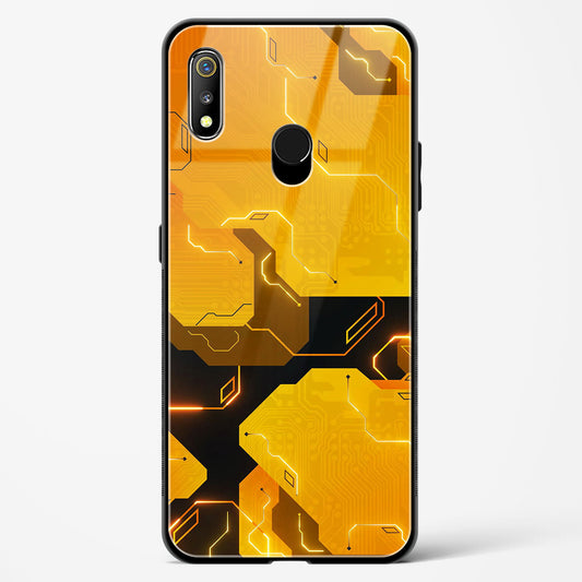 Solar Flare - Realme 3 Pro Glass Gripper Case