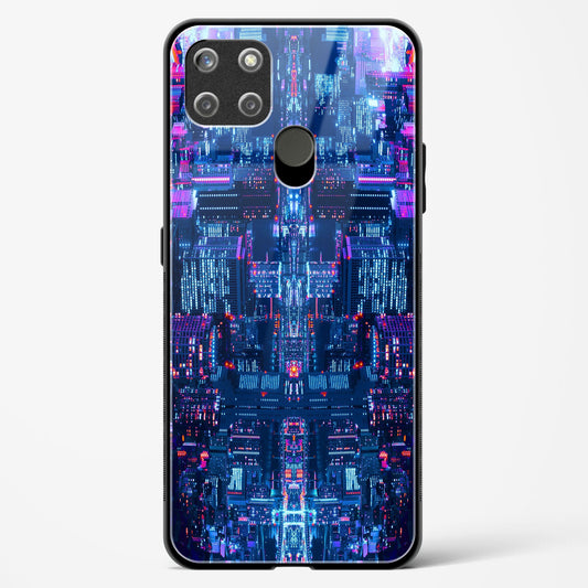 City Glitch - Realme C25Y Glass Gripper Case