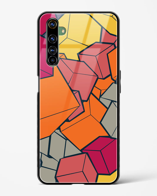 Cubic Blast - Realme X50 Pro Glass Gripper Case