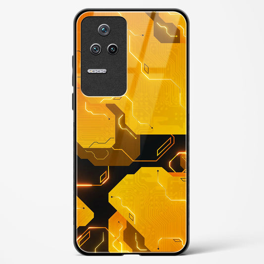 Solar Flare - Redmi K50 Glass Gripper Case