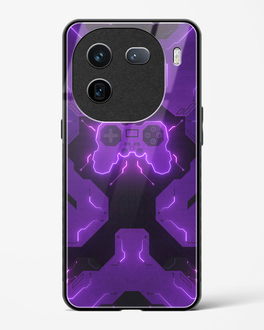 Violet Vortex - Vivo iQOO12 5G Glass Gripper Case