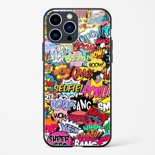 Comic Madness Apple iPhone 13 Pro Max Glass Gripper Case