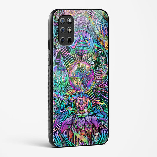 Trippy Galaxy OnePlus OnePlus 8T Glass Gripper Case