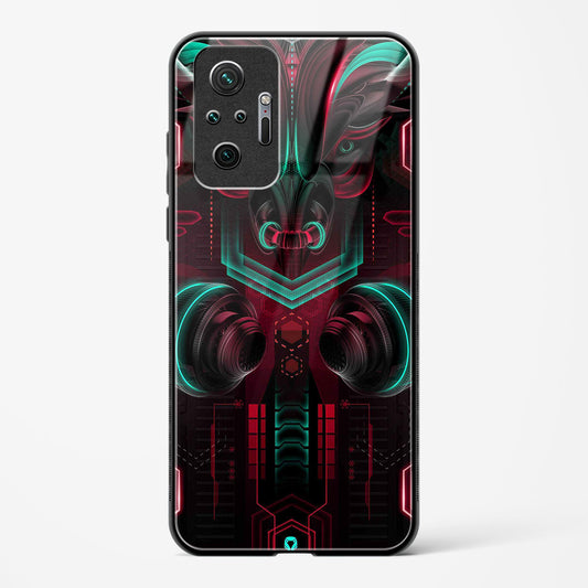 cyber bull - Redmi Note 10 Pro Glass Gripper Case