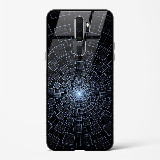 Cyber Tunnel - Oppo A9 2020 Glass Gripper Case