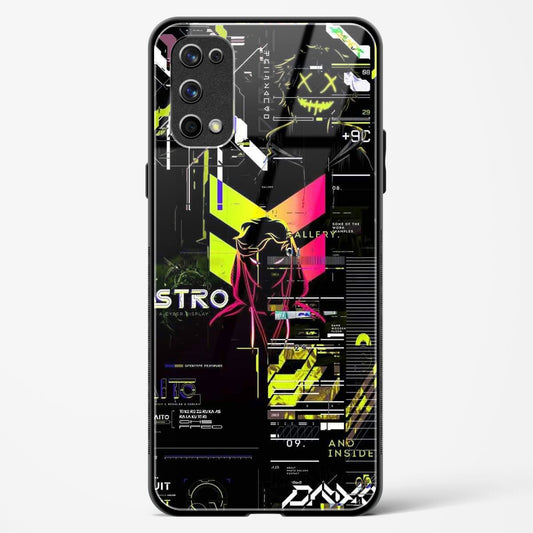 Cyber Boy Yellow - Realme 7 Pro Glass Gripper Case