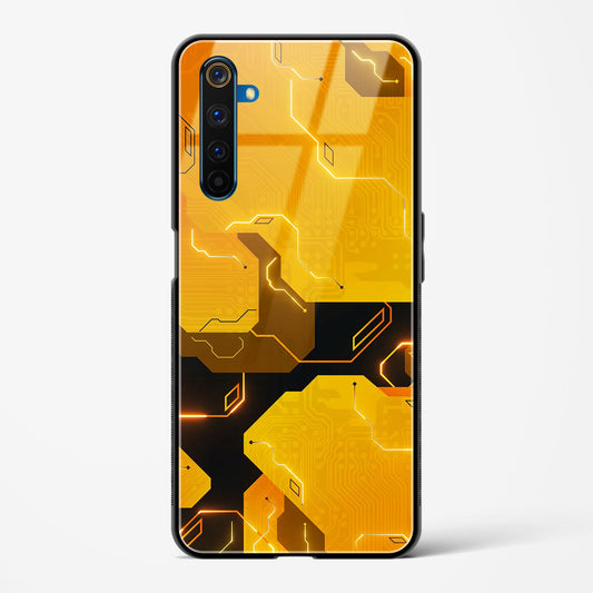 Solar Flare - Realme 6 Pro Glass Gripper Case