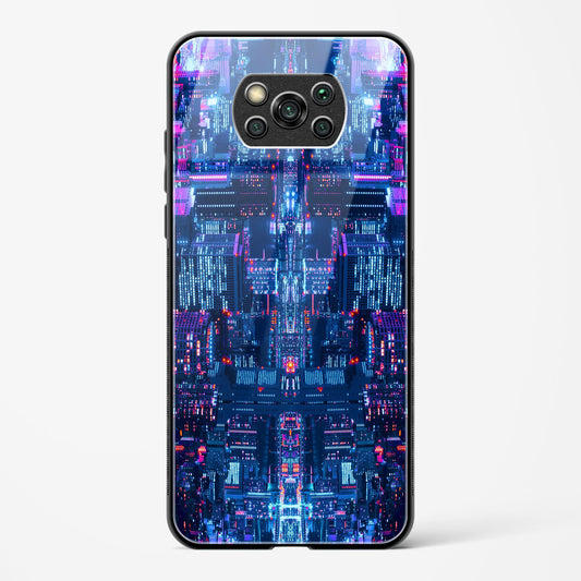 City Glitch - POCO X3 Glass Gripper Case