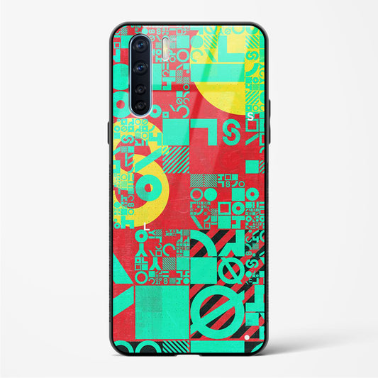 Orient Abstract - Oppo Reno 3 Glass Gripper Case