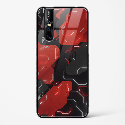 Gaming Rouge - Vivo V15 Pro Glass Gripper Case