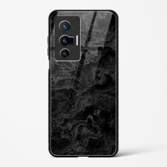 Charcoal Veil - Vivo X70 Glass Gripper Case