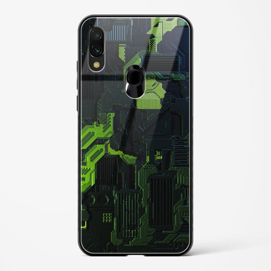 Shadowed Jade - Redmi Note 7 Glass Gripper Case