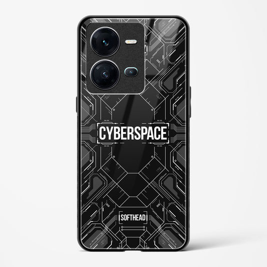 Cyberspace - Vivo V25 Glass Gripper Case