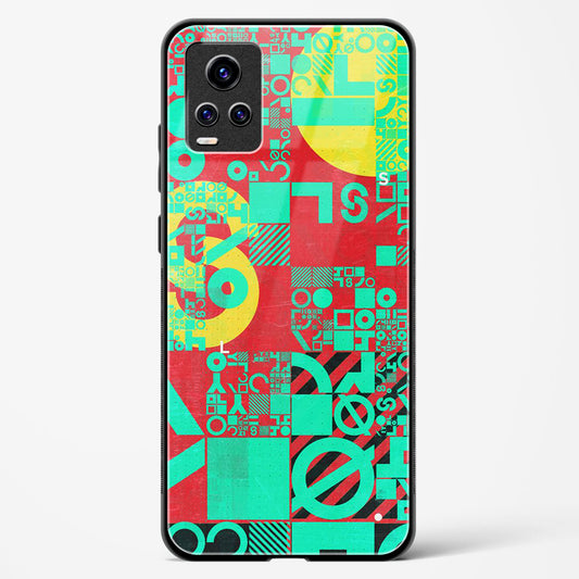 Orient Abstract - Vivo V20 Pro Glass Gripper Case