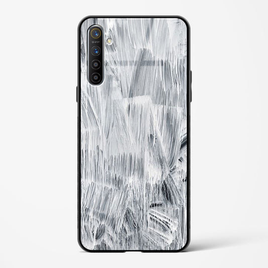 white paint - Oppo K5 Glass Gripper Case