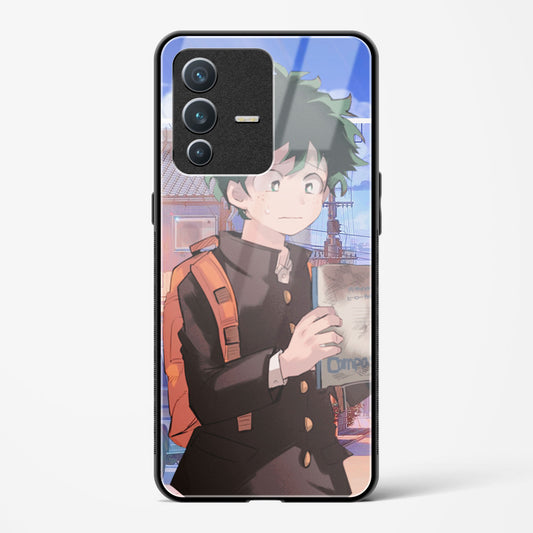 Giggling Courage - Vivo V23 Pro Glass Gripper Case