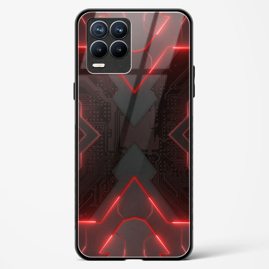 Red Horizon - Realme 8 Pro Glass Gripper Case