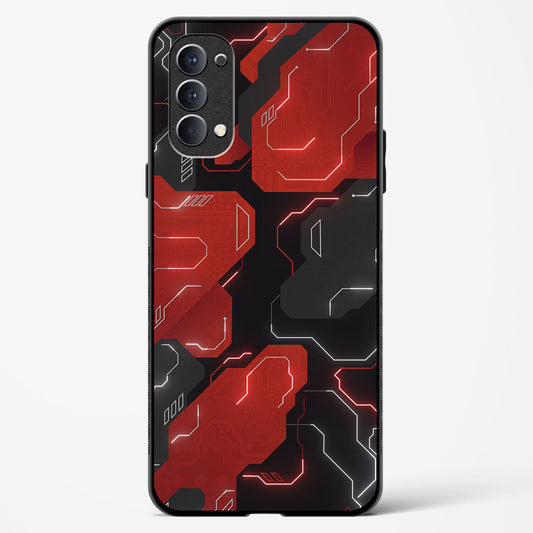 Gaming Rouge - Oppo Reno 4 Glass Gripper Case