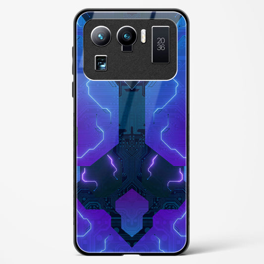 Electric Blueburst - Mi 11 Ultra Glass Gripper Case