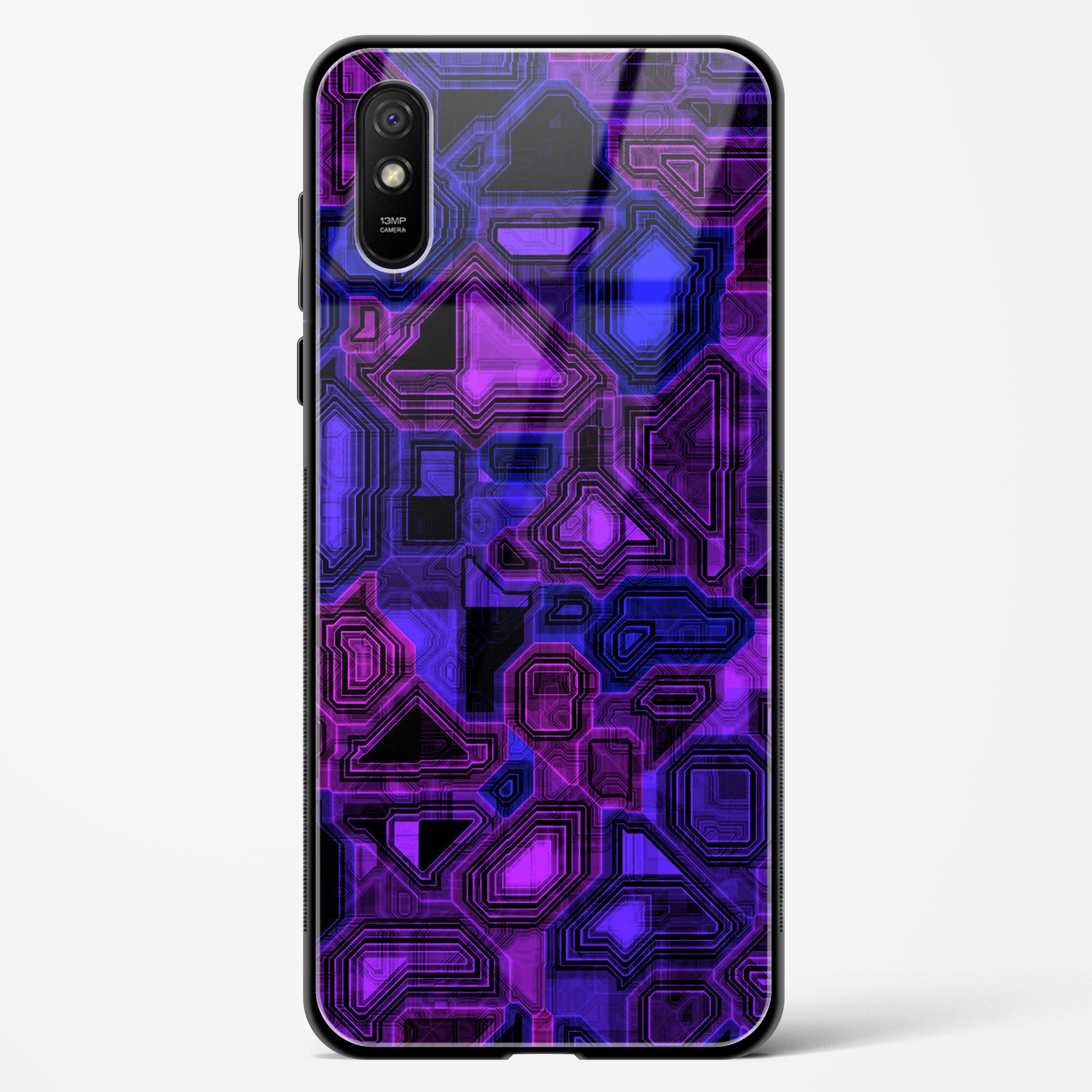 Twilight Fusion - Redmi 9A Glass Gripper Case