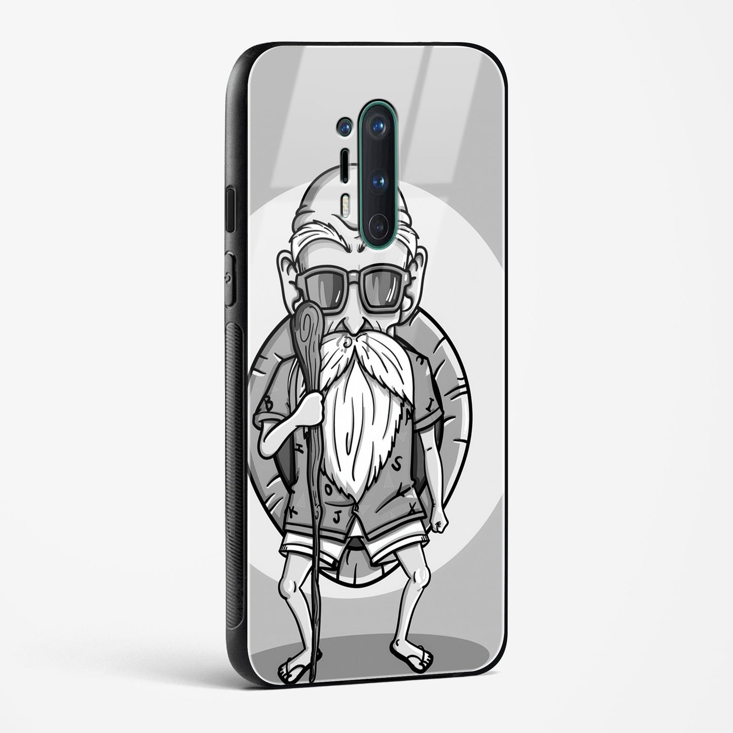 Turtle Hermit OnePlus OnePlus 8 Pro Glass Gripper Case