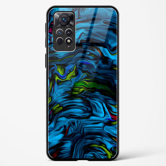 Aquatic Blue - Redmi Note 11 Pro Plus 5G Glass Gripper Case