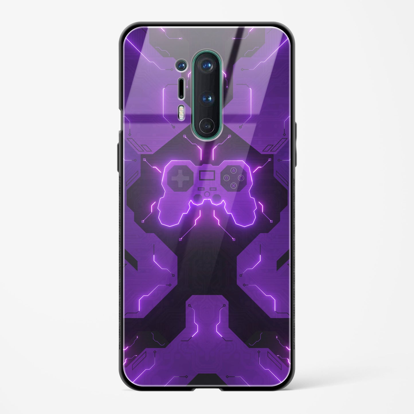 Violet Vortex OnePlus OnePlus 8 Pro Glass Gripper Case