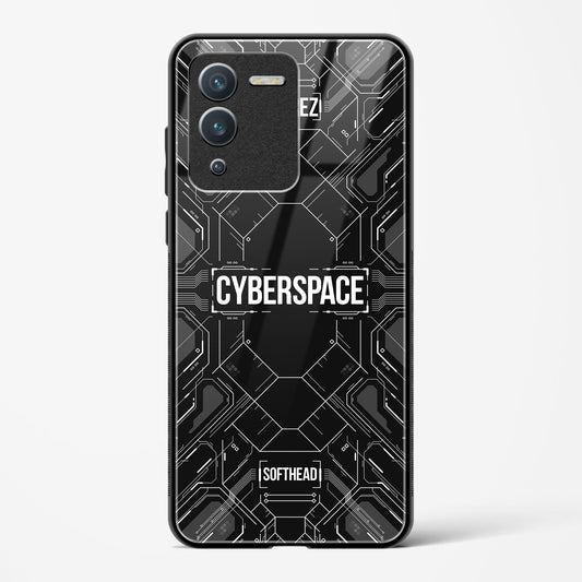 Cyberspace - Vivo V25 Pro Glass Gripper Case