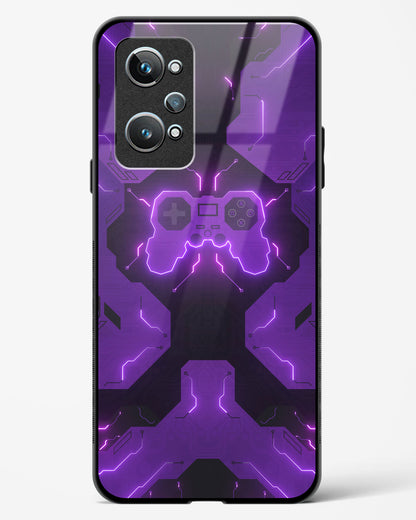 Violet Vortex - Realme GT Neo 3T Glass Gripper Case