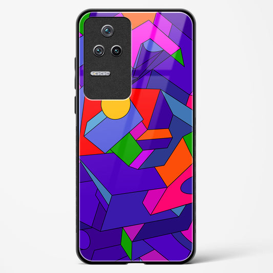 Geometric Chroma  - Redmi K40S Glass Gripper Case