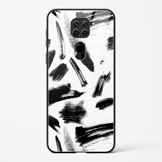 Ink Marks - Redmi Note 9 Glass Gripper Case