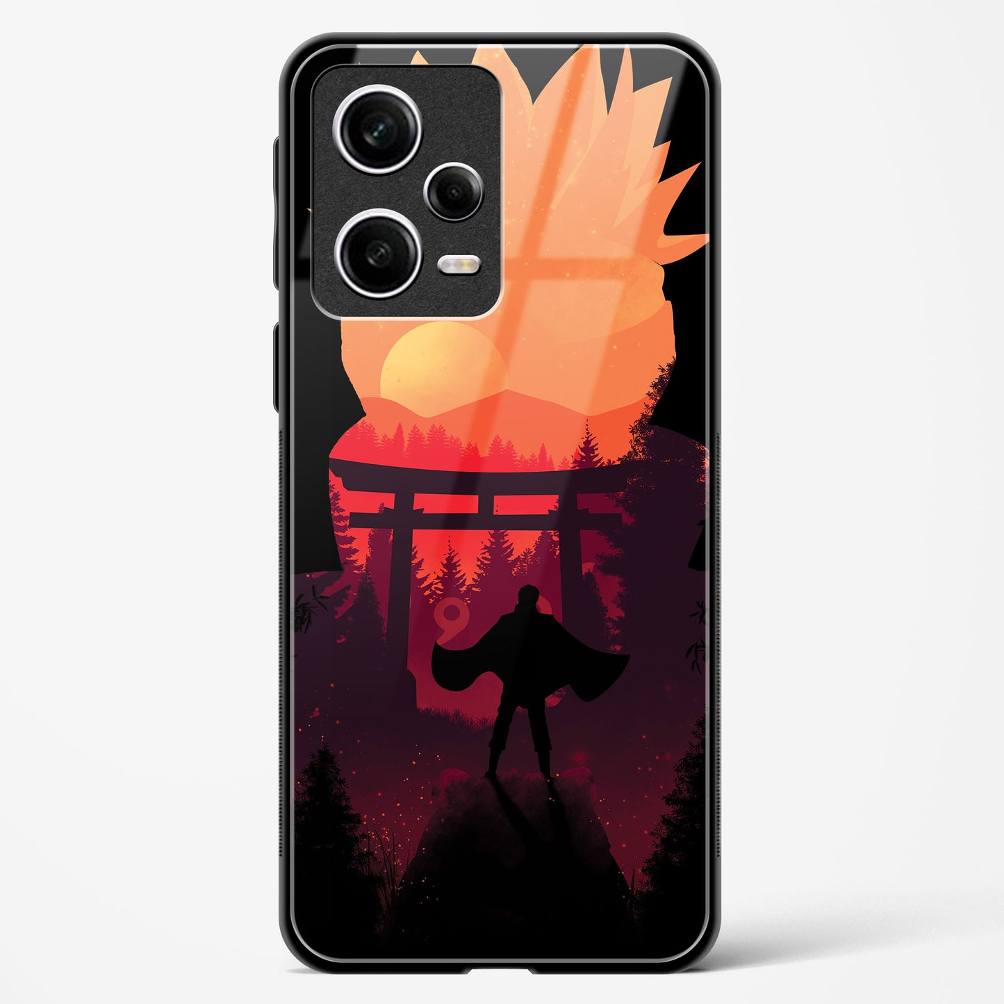 Whirlwind Whispers - Redmi Note 12 Pro Plus 5G Glass Gripper Case