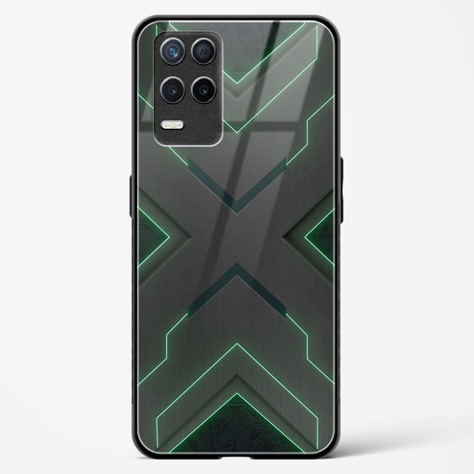 Green Horizon - Realme 8 5G Glass Gripper Case