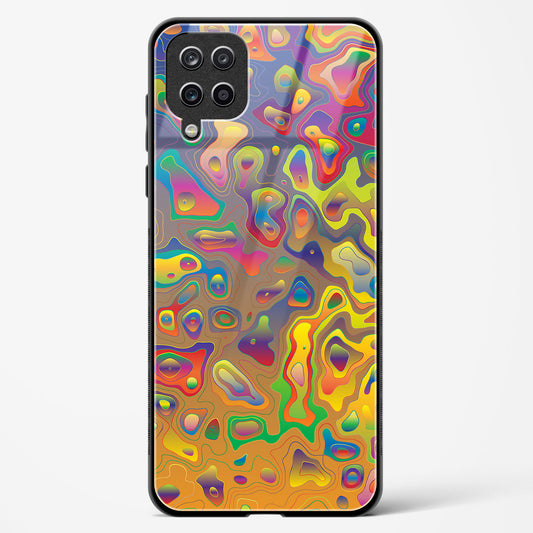 Contour Map - Samsung Galaxy A42 Glass Gripper Case