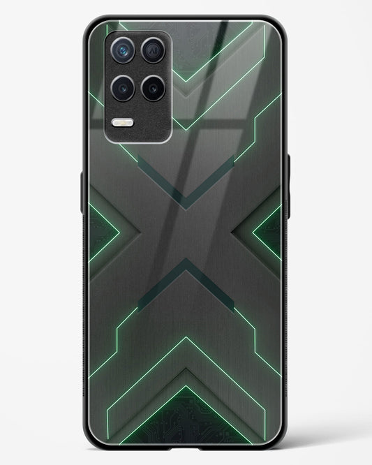 Green Horizon - Realme 9 5G Glass Gripper Case