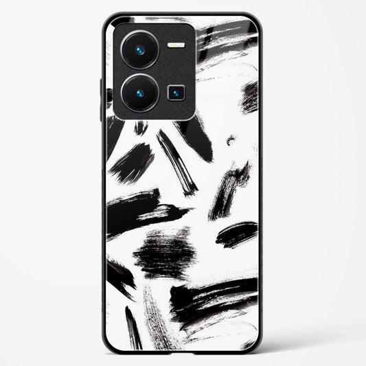 Ink Marks - Vivo Y35 Glass Gripper Case