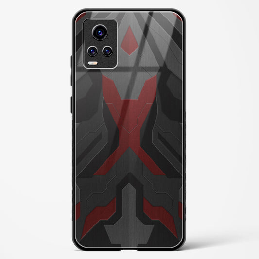 Ruby Rampage - Vivo V20 Pro Glass Gripper Case