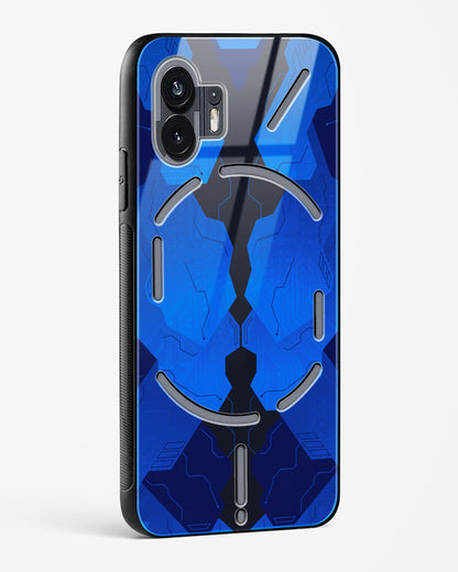 Blue Blitz - Nothing Phone 2 Glass Gripper Case