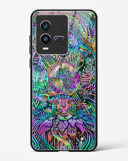 Trippy Galaxy - Vivo iQOO9T 5G Glass Gripper Case