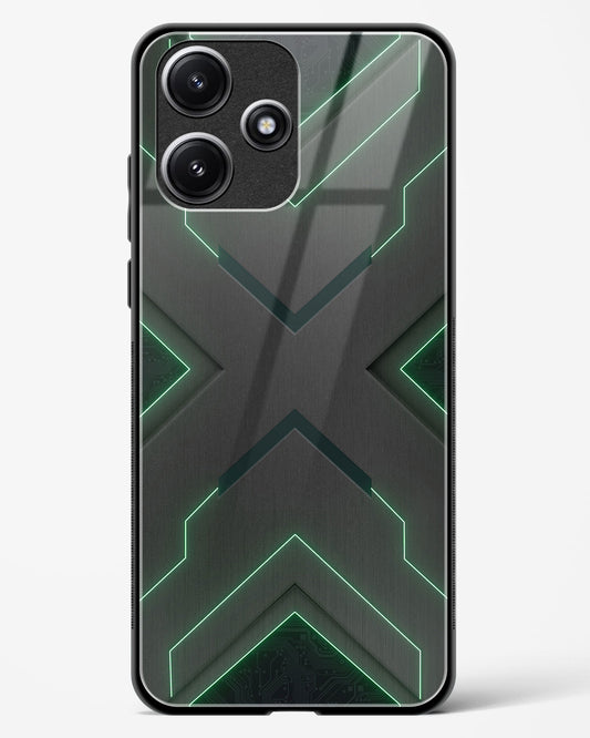 Green Horizon - Redmi 12 5G Glass Gripper Case