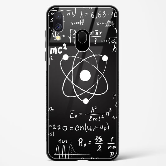 Physics Noir - Samsung Galaxy A40 Glass Gripper Case