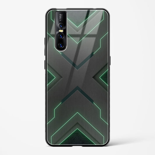 Green Horizon - Vivo V15 Pro Glass Gripper Case